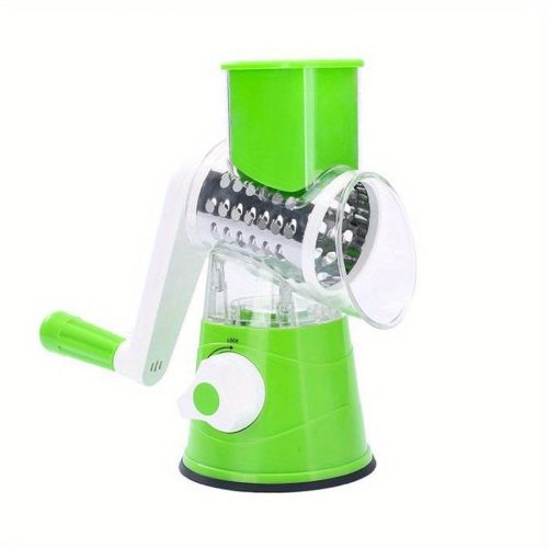 1 Set; 4in1; Vegetable Slicer; Multifunctional Fruit Slicer; Manual Food Grater; Rotary Cutter; Vegetable Grinders; Kitchen Stuff; Kitchen Gadgets - G