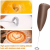 Electric Milk Frother Drink Foamer Whisk Mixer Stirrer Coffee Eggbeater - Coffee